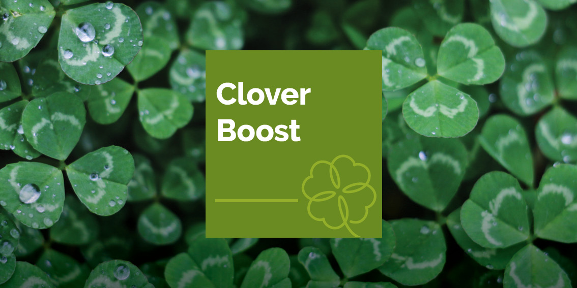 ABL 21825 Blend Labels clovers